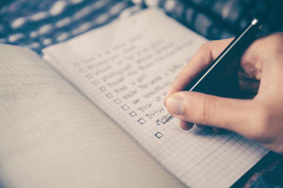 The Three Point To-do List